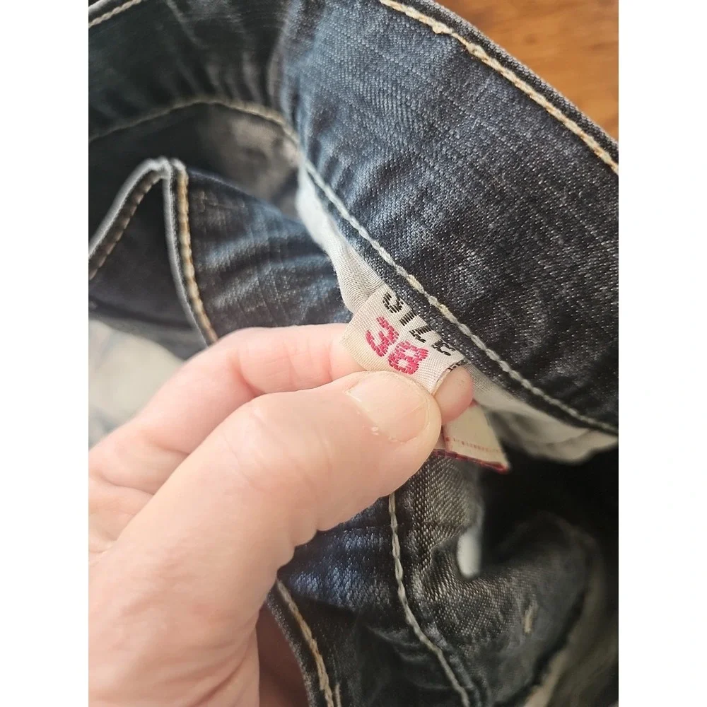 True Religion-Durga-Billy 38 Hindu goddess durga Shorts.